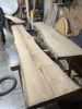Live Edge Oak Dining Table on Steel Base | Tables by Basemeant WRX