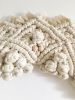 Macrame Mandala Wreath | Macrame Wall Hanging in Wall Hangings by Damla. Item composed of cotton & fiber compatible with boho style