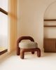 LITHIC Lounge Chair | Chairs by Maha Alavi Studio. Item composed of oak wood in contemporary or japandi style