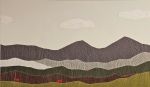 Mountain majesty | Oil And Acrylic Painting in Paintings by Laila Vazquez. Item composed of canvas in boho or minimalism style