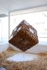 The Cube | Public Sculptures by ChopValue | Gryphon Development in Vancouver. Item composed of wood