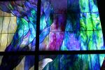 Energy Flow | Glasswork in Wall Treatments by Celinder's Glass Design | Golden Circle Church in Santa Ana. Item composed of glass