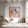 Lumiere | Prints in Paintings by Sarina Diakos Art. Item made of canvas with paper works with minimalism & mid century modern style