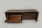 KATANA shoe cabinet | Bench in Benches & Ottomans by In Element Designs. Item composed of walnut