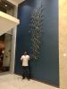 Ladder Up | Wall Sculpture in Wall Hangings by KineticSteel. Item made of steel
