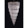AM6145B SPARKLING SPIRAL | Chandeliers by alanmizrahilighting | New York in New York. Item composed of steel and glass