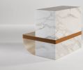 Ambrogio Side Table | Tables by SECOLO. Item composed of metal and stone