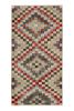 1960s Hand-knotted vintage distressed rug in beige-brown | Area Rug in Rugs by Rug and Kilim