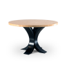 Crescent dining table | Tables by Brian Boggs Chairmakers. Item made of wood compatible with contemporary style