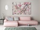 Here's The Spring | Oil And Acrylic Painting in Paintings by Irena Orlov. Item made of canvas & synthetic