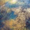 Nebula (SOLD) | Oil And Acrylic Painting in Paintings by Alessia Lu. Item made of canvas works with minimalism & contemporary style