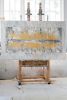Ice Cube Rectangle | Oil And Acrylic Painting in Paintings by Jill Krutick | Jill Krutick Fine Art in Mamaroneck. Item composed of canvas and synthetic