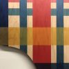 "Tartan" | Wall Sculpture in Wall Hangings by ANTLRE - Hannah Sitzer | Google RWC SEA6 in Redwood City. Item made of wood
