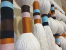 Macrame wall hanging with tassels | Tapestry in Wall Hangings by Sarmal Design. Item made of cotton works with boho & minimalism style