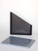 Mappe - blu azul macauba | Serving Board in Serveware by gumdesign. Item composed of marble and leather in contemporary style