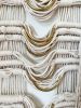 Fresh Water | Macrame Wall Hanging in Wall Hangings by Lizzie DiSilvestro. Item made of cotton with fiber works with boho & coastal style