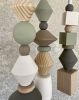 Wooden Shapes Pendant Lights | Pendants by Sand+Suede. Item composed of wood and metal