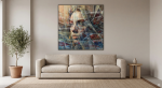Through The Vail - Freehand Digital Painting | Digital Art in Art & Wall Decor by Naza. Item made of canvas works with contemporary & modern style