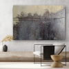 'Rings' | Paintings by Christina Twomey Art + Design. Item composed of canvas in minimalism or contemporary style