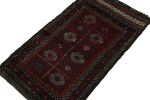 Vintage Baluch Afghan rug in Polychromatic Patterns | Area Rug in Rugs by Rug and Kilim