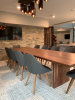 Pierre Seamed Slab Table | Conference Table in Tables by FAB&MADE. Item made of wood compatible with mid century modern and contemporary style