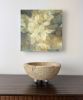 "Whispers of Nature 2" - Abstract Botanical Art | Oil And Acrylic Painting in Paintings by Lynette Melnyk. Item composed of canvas in contemporary or country & farmhouse style
