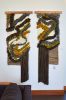 The Long Becoming | Macrame Wall Hanging in Wall Hangings by Camille McMurry. Item composed of walnut and wool in contemporary or japandi style
