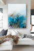'FLUID' - Luxury Fine Resin Abstract Art | Mixed Media by Christina Twomey Art + Design. Item composed of wood and synthetic