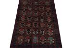 Rug & Kilim’s Baluch Tribal Rug with Colorful Geometric | Area Rug in Rugs by Rug and Kilim