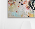 Gratitude | Oil And Acrylic Painting in Paintings by Nino Yuniardi. Item composed of canvas and synthetic