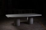 Atlantic Cerused Oak Dining Table | Tables by Aeterna Furniture