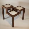 Mantis Side Table | Tables by Brian Cullen Furniture. Item composed of wood & glass compatible with modern style