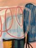 Structures for Breathing | Paintings by Rebekah Andrade. Item works with contemporary & modern style