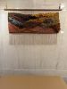 Woven Wall Hanging "Sunset in Sedona" | Tapestry in Wall Hangings by MossHound Designs | The Brent Lofts in Pensacola. Item made of oak wood with cotton works with mid century modern & japandi style