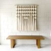 Abacus | Tapestry in Wall Hangings by Vita Boheme Studio. Item made of oak wood with cotton works with contemporary style