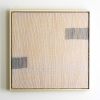 Coast to Coast #2, 2024 - Minimalist Woven Tapestry | Wall Hangings by Cheyenne Concepcion. Item composed of wood & fabric compatible with minimalism and mid century modern style