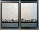 Summer Dreaming | Oil And Acrylic Painting in Paintings by Shari Lyon Fine Art. Item composed of canvas