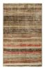 Vintage Zeki Müren Rug with Polychromatic Geometric Stripes | Area Rug in Rugs by Rug and Kilim