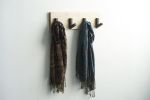 Modern Coat & Hat Rack | Storage by THE IRON ROOTS DESIGNS. Item made of maple wood compatible with minimalism and modern style