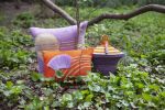 uthingo sunburst | Cushion in Pillows by Charlie Sprout. Item made of cotton