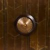 Medallion Credenza | Storage by Jonathan Rachman Design | SF Decorator Showcase 2019 in San Francisco. Item made of walnut with brass