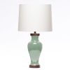 Gabrielle Baluster Porcelain Lamp | Table Lamp in Lamps by Lawrence & Scott | Lawrence & Scott in Seattle. Item made of linen with stoneware