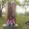 No Mataras! | Public Sculptures by Cicero D'Ávila. Item made of wood