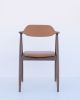 Dining Arm Chair SEIREN WALNUT | Dining Chair in Chairs by HACHI COLLECTIONS. Item made of walnut & fabric