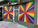 Pride 2020 | Street Murals by Lindsey Millikan. Item made of synthetic