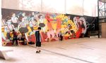 Futuro Esplendor building mural | Street Murals by Victor Castillo | Centre Gabriela Mistral in Santiago. Item composed of synthetic