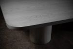 Atlantic Cerused Oak Dining Table | Tables by Aeterna Furniture