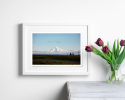 Photograph • Snow-Covered Mount Hood, Portland, Oregon, PNW | Photography by Honeycomb. Item composed of metal and paper