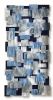 "Arctic" Vert Glass and Metal Wall Sculpture | Wall Hangings by Karo Studios. Item composed of metal and glass