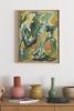 "Plum" Abstract Painting | Oil And Acrylic Painting in Paintings by Daylight Dreams Editions. Item made of wood & canvas compatible with mid century modern and contemporary style
